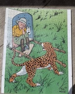 Puzzle "Tintin au Congo"
